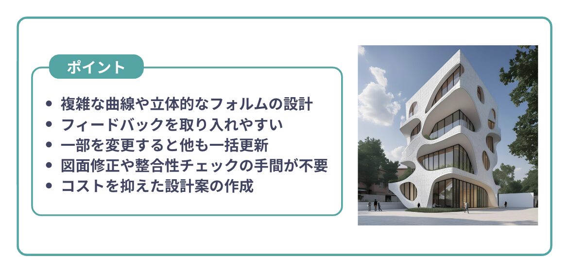建築にアルゴリズミックデザインを取り入れるメリット